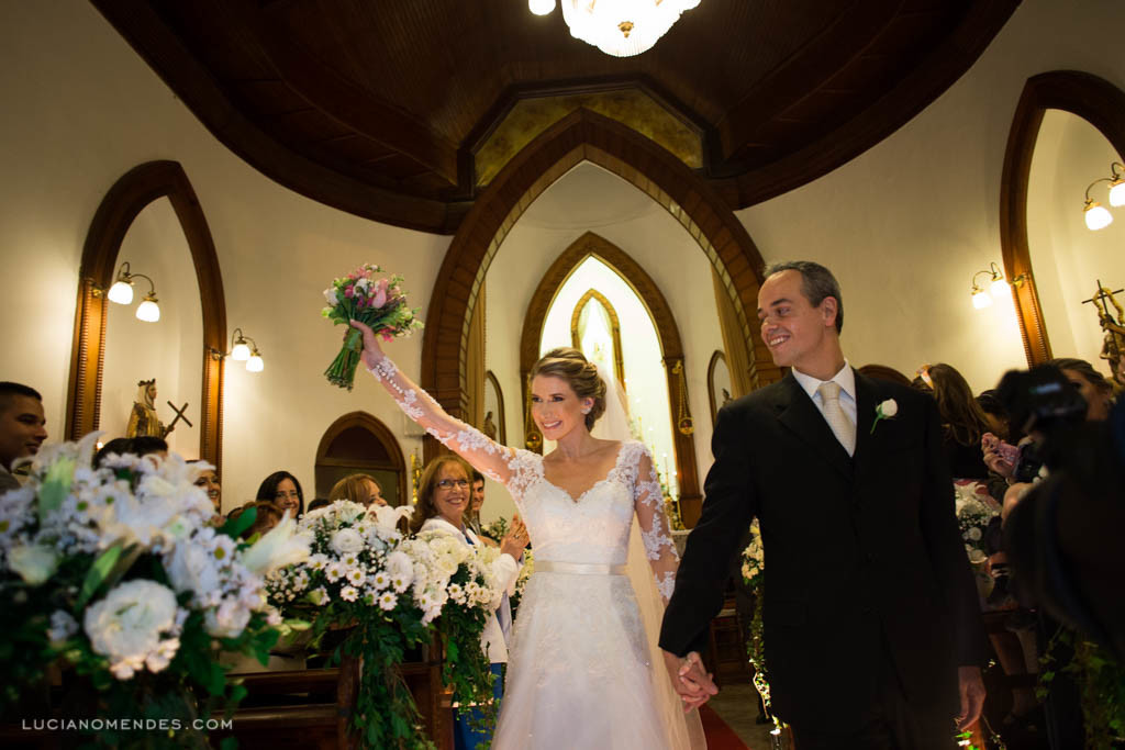 Casamento na Igreja Nossa Senhora da Luz RJ por Luciano Mendes Fotógrafo de Casamento