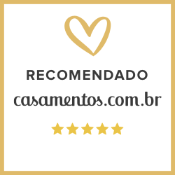 Selo de recomendação Casamentos.com.br